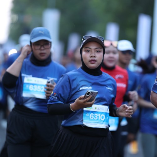 Race photo from BOGORUN 2026