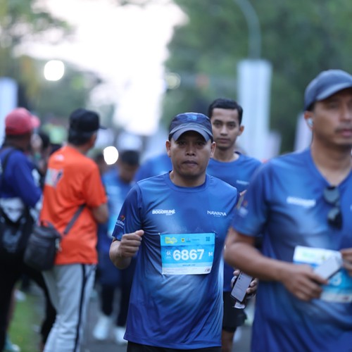 Race photo from BOGORUN 2026