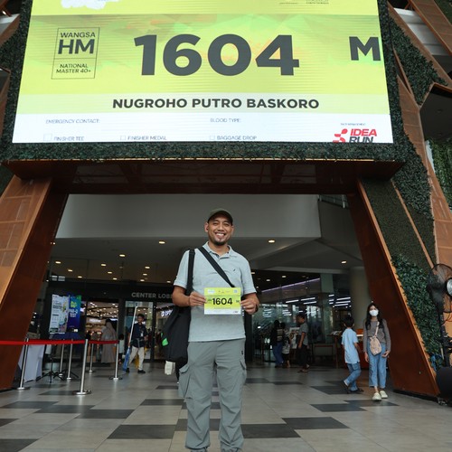 Race photo from BOGORUN 2026