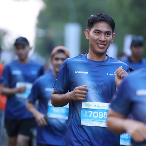 Race photo from BOGORUN 2026