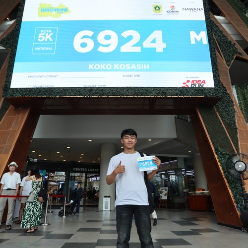 Race photo from BOGORUN 2026