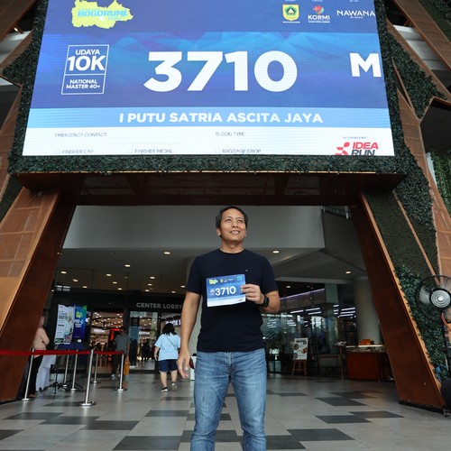 Race photo from BOGORUN 2026