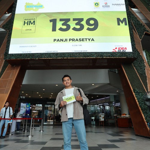 Race photo from BOGORUN 2026