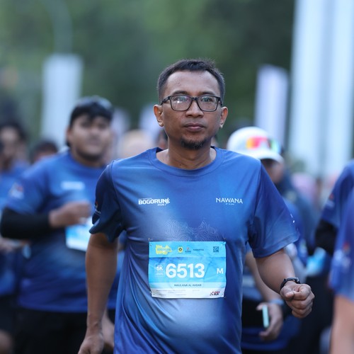 Race photo from BOGORUN 2026