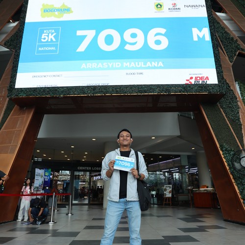 Race photo from BOGORUN 2026