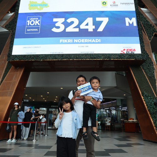 Race photo from BOGORUN 2026