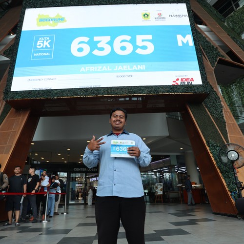 Race photo from BOGORUN 2026