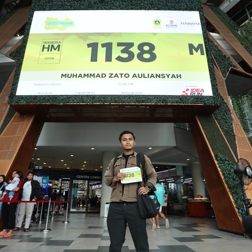 Race photo from BOGORUN 2026