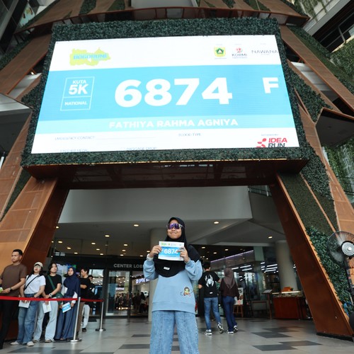 Race photo from BOGORUN 2026