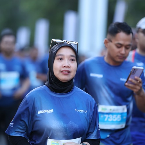 Race photo from BOGORUN 2026