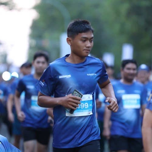 Race photo from BOGORUN 2026
