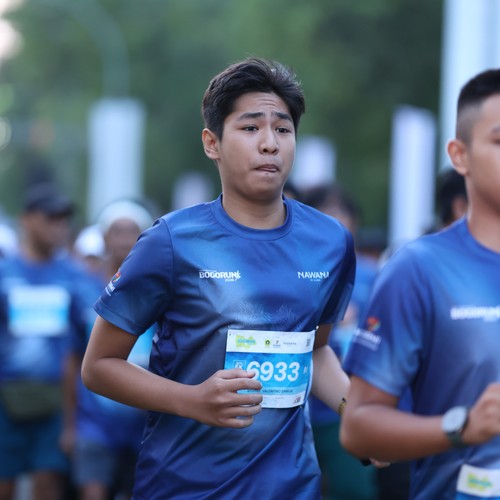 Race photo from BOGORUN 2026