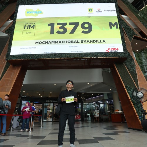 Race photo from BOGORUN 2026