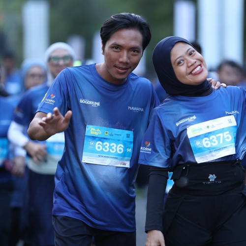 Race photo from BOGORUN 2026