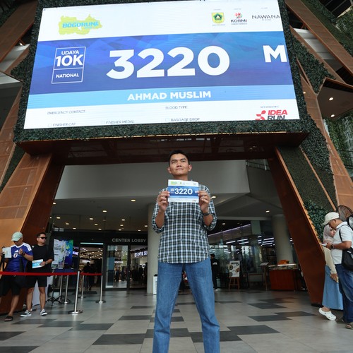 Race photo from BOGORUN 2026