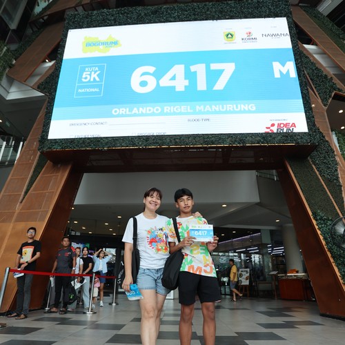 Race photo from BOGORUN 2026