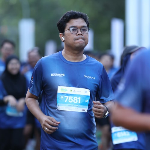 Race photo from BOGORUN 2026