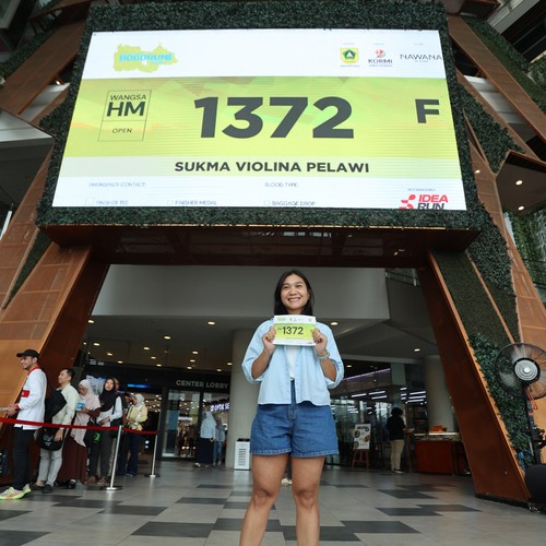Race photo from BOGORUN 2026