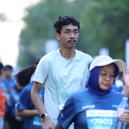 Race photo from BOGORUN 2026