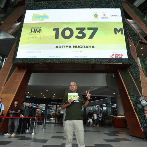 Race photo from BOGORUN 2026