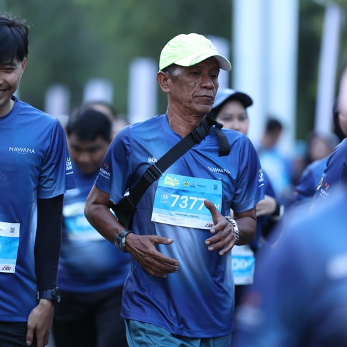 Race photo from BOGORUN 2026
