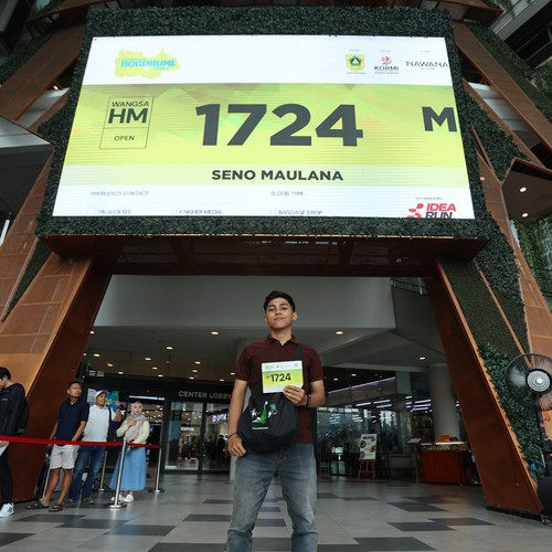 Race photo from BOGORUN 2026