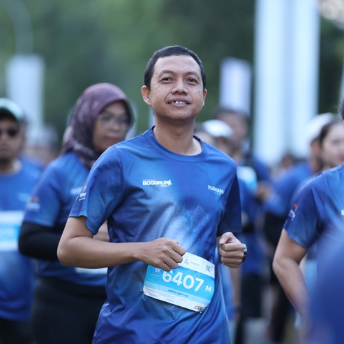 Race photo from BOGORUN 2026