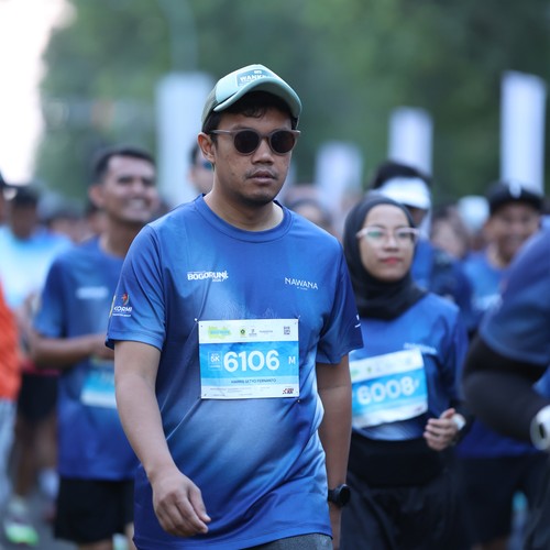 Race photo from BOGORUN 2026