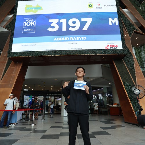 Race photo from BOGORUN 2026