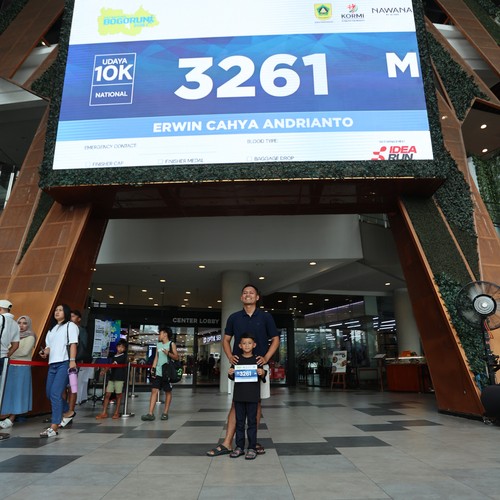 Race photo from BOGORUN 2026