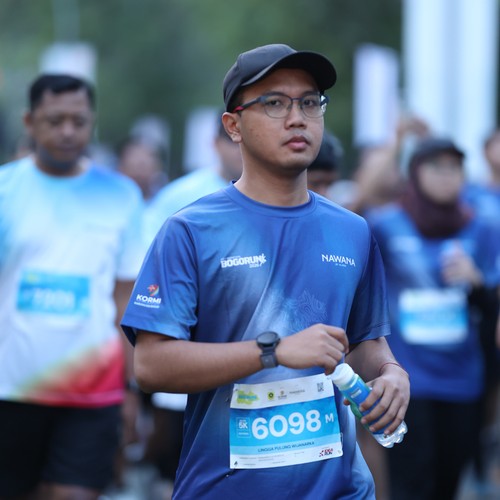 Race photo from BOGORUN 2026