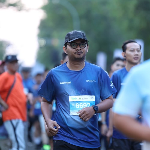 Race photo from BOGORUN 2026