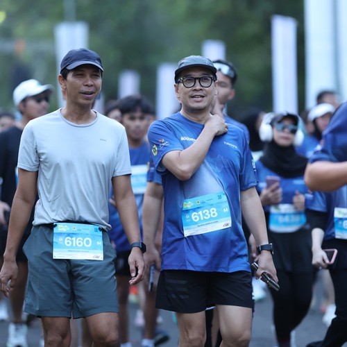 Race photo from BOGORUN 2026