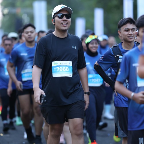 Race photo from BOGORUN 2026