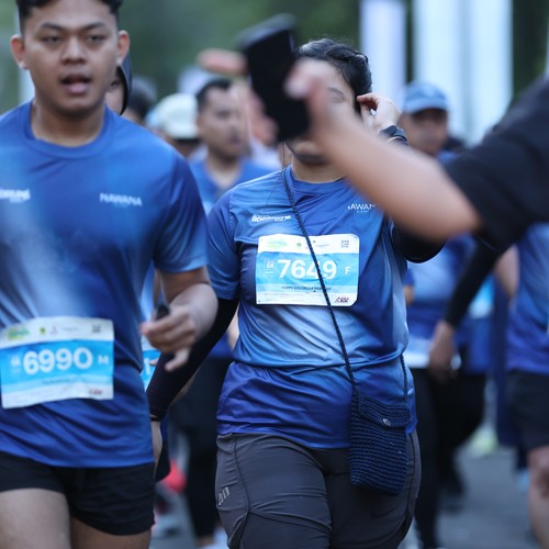 Race photo from BOGORUN 2026