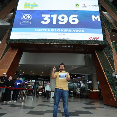 Race photo from BOGORUN 2026