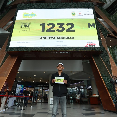 Race photo from BOGORUN 2026
