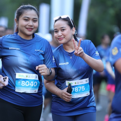 Race photo from BOGORUN 2026