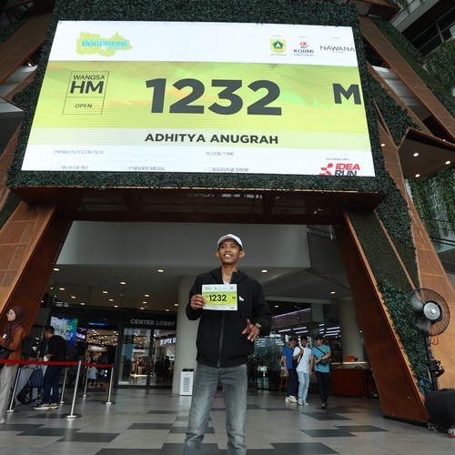Race photo from BOGORUN 2026