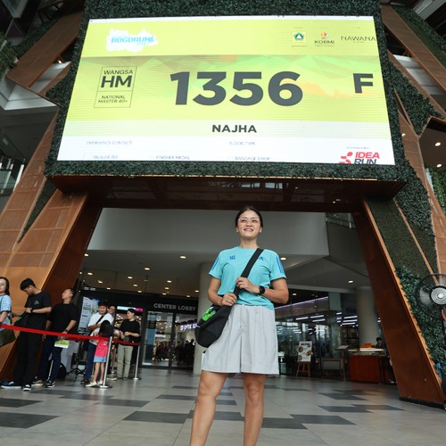 Race photo from BOGORUN 2026