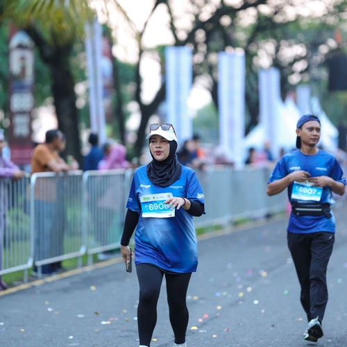 Race photo from BOGORUN 2026