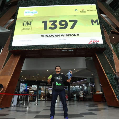 Race photo from BOGORUN 2026