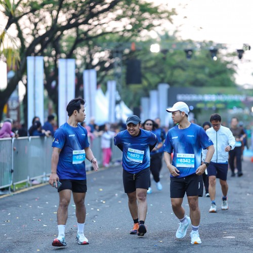Race photo from BOGORUN 2026