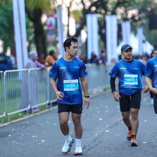 Race photo from BOGORUN 2026