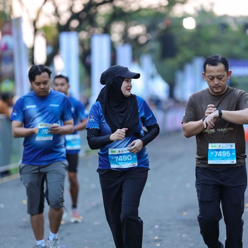 Race photo from BOGORUN 2026