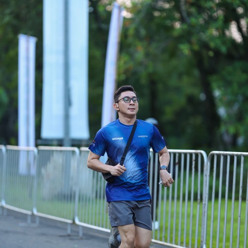 Race photo from BOGORUN 2026