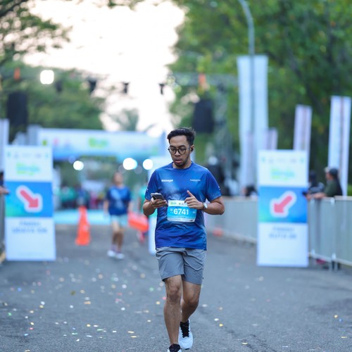 Race photo from BOGORUN 2026
