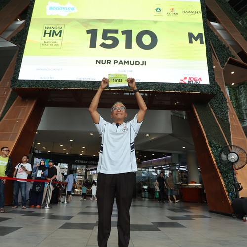 Race photo from BOGORUN 2026
