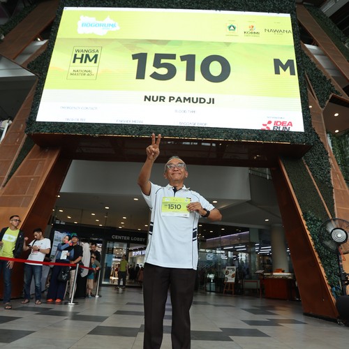 Race photo from BOGORUN 2026