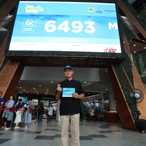 Race photo from BOGORUN 2026